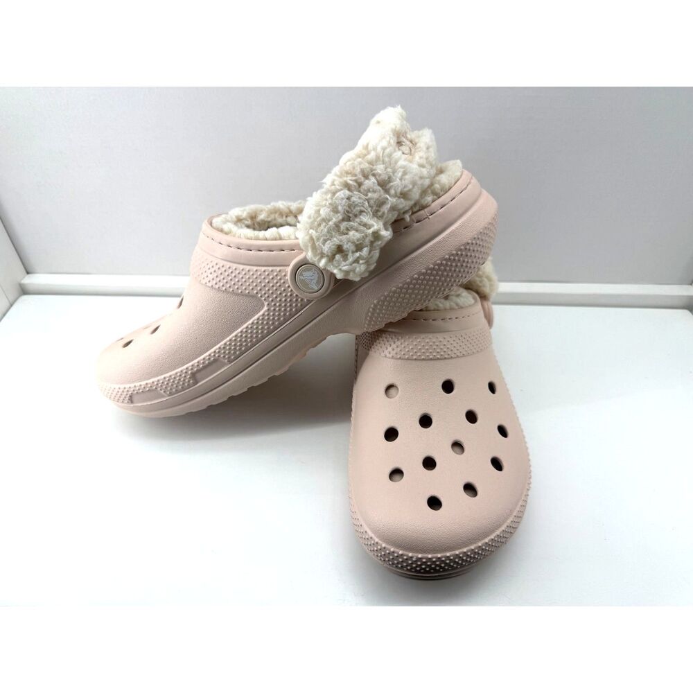 Crocs Classic Fleece Backstrap Clog- Size : Men9 /Women11